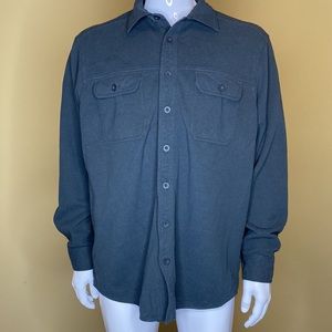 Vineyard Vines Dusty Blue Button Up Sweater | Size M